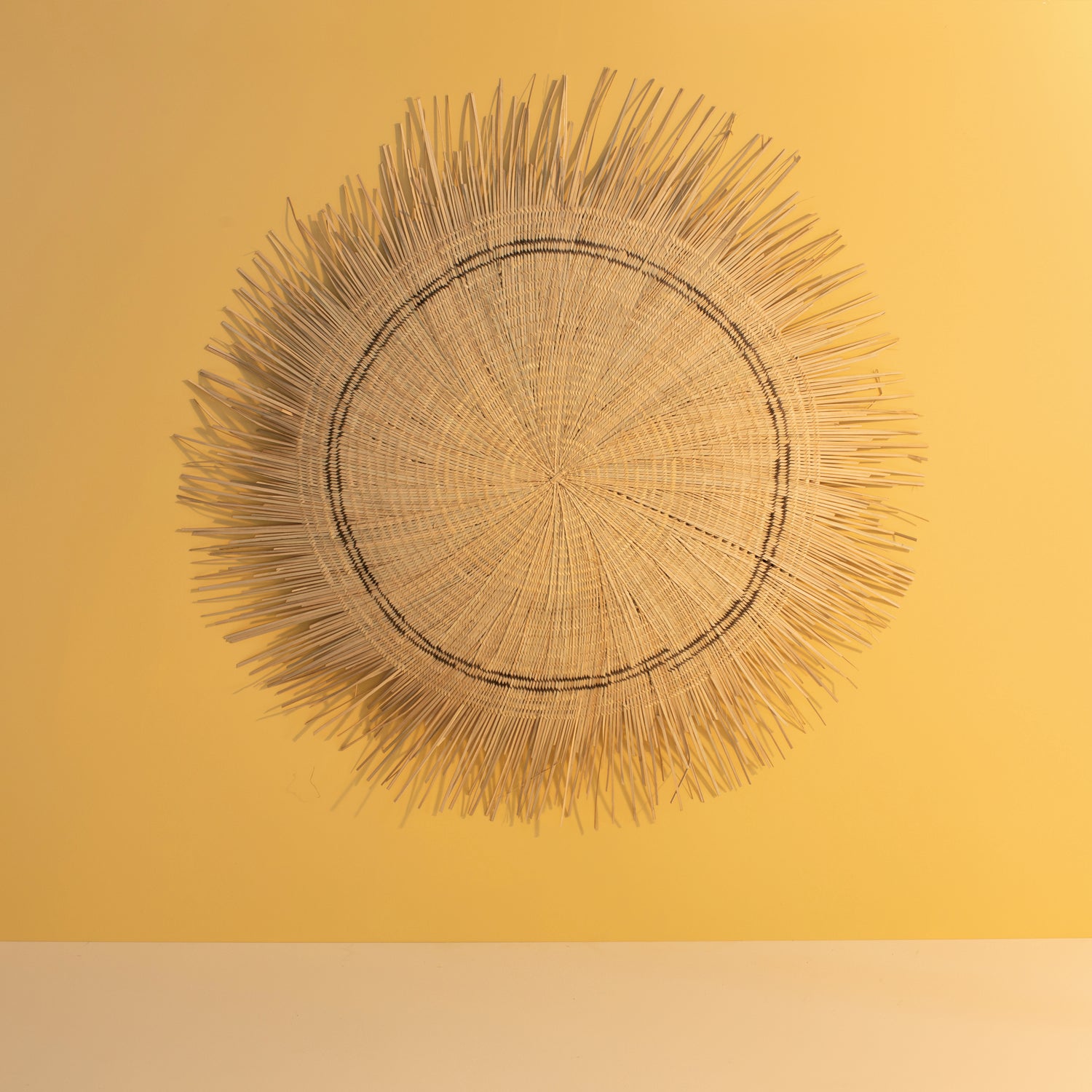 Sun Circle Wall Hanging Natural