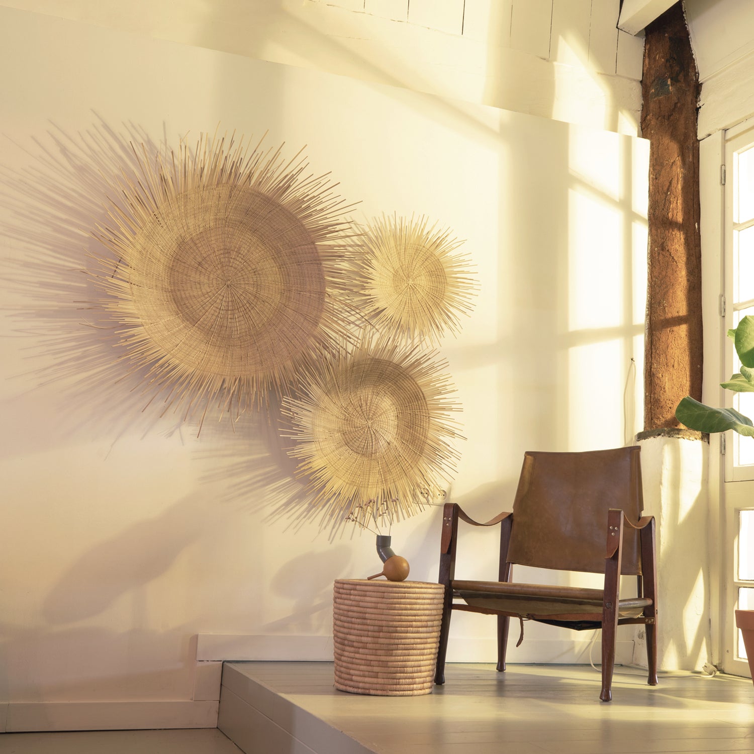 Sun Plates Wall Hanging