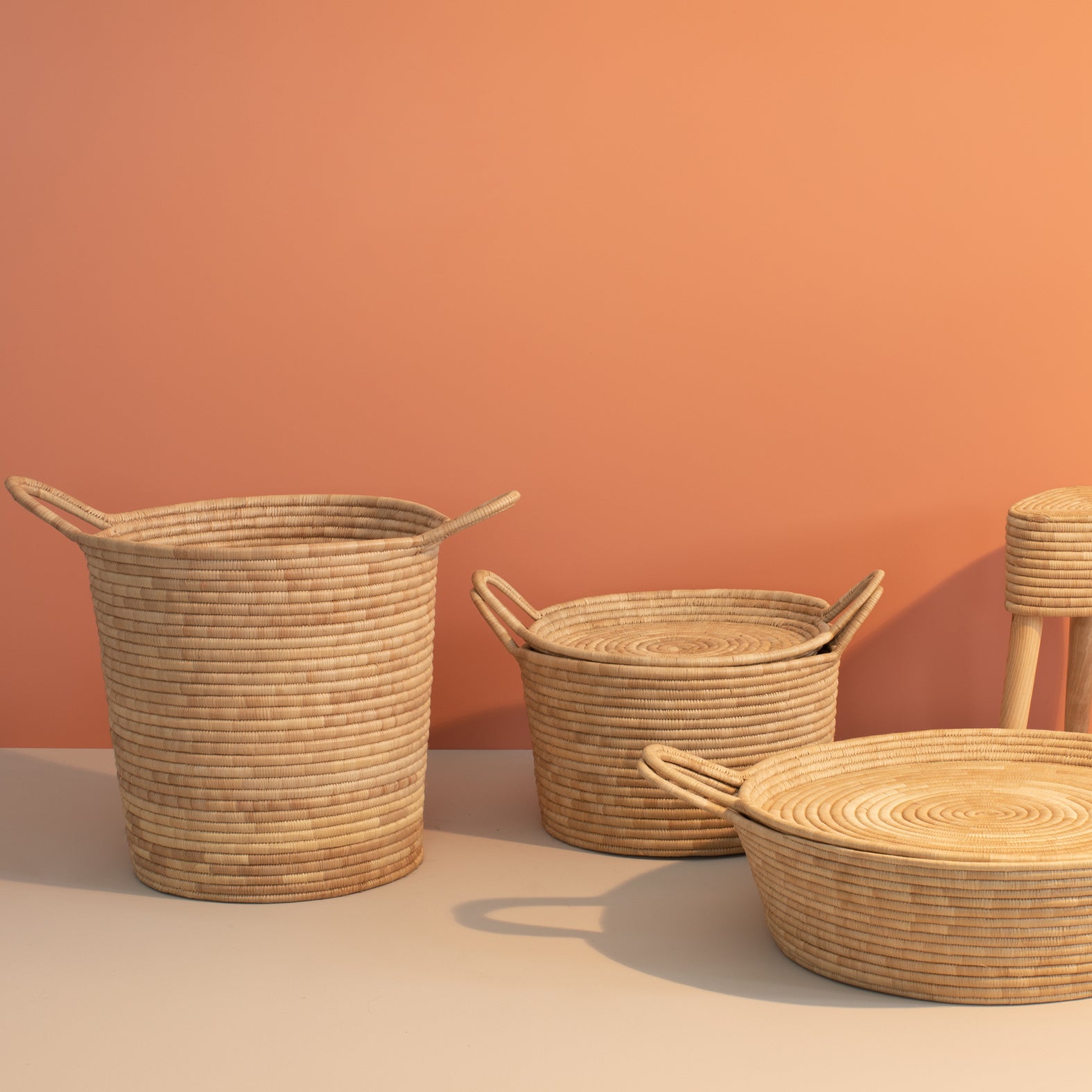 Storage & Stools - Basket 50 - Natural