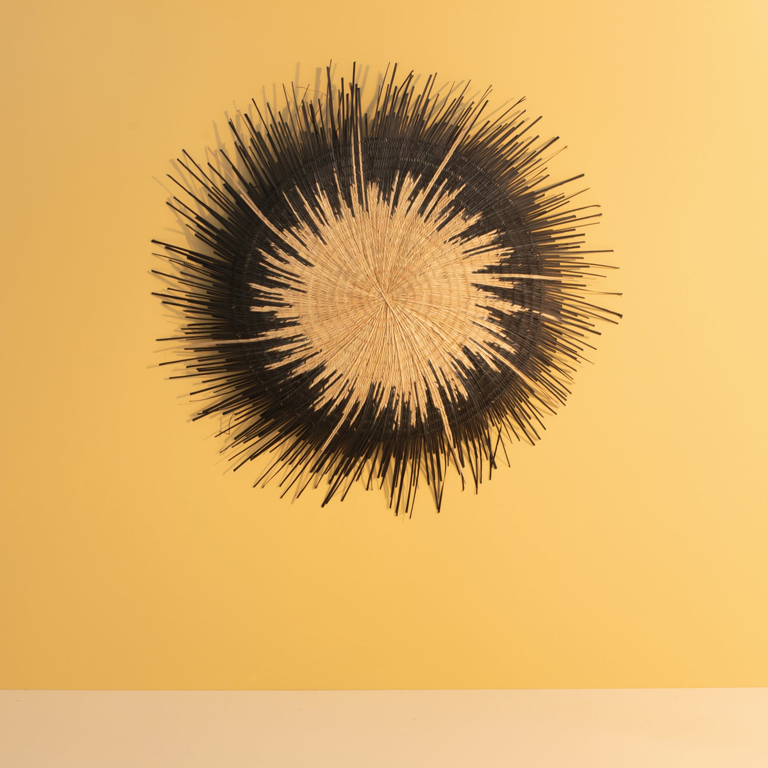 Sun Circle Wall Hanging Black