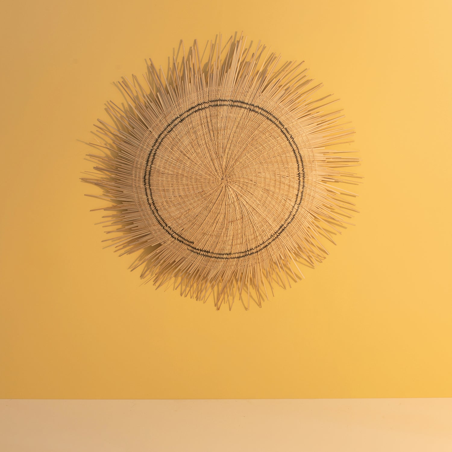 Sun Circle Wall Hanging Natural