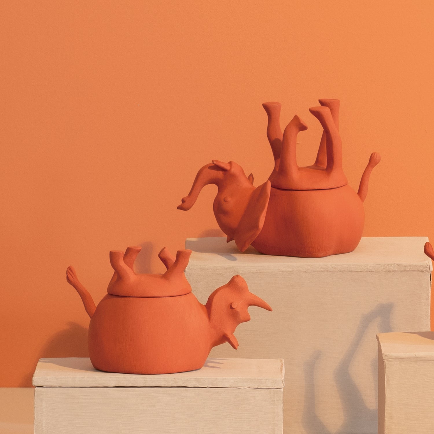 Sleeping Animals-Terracotta