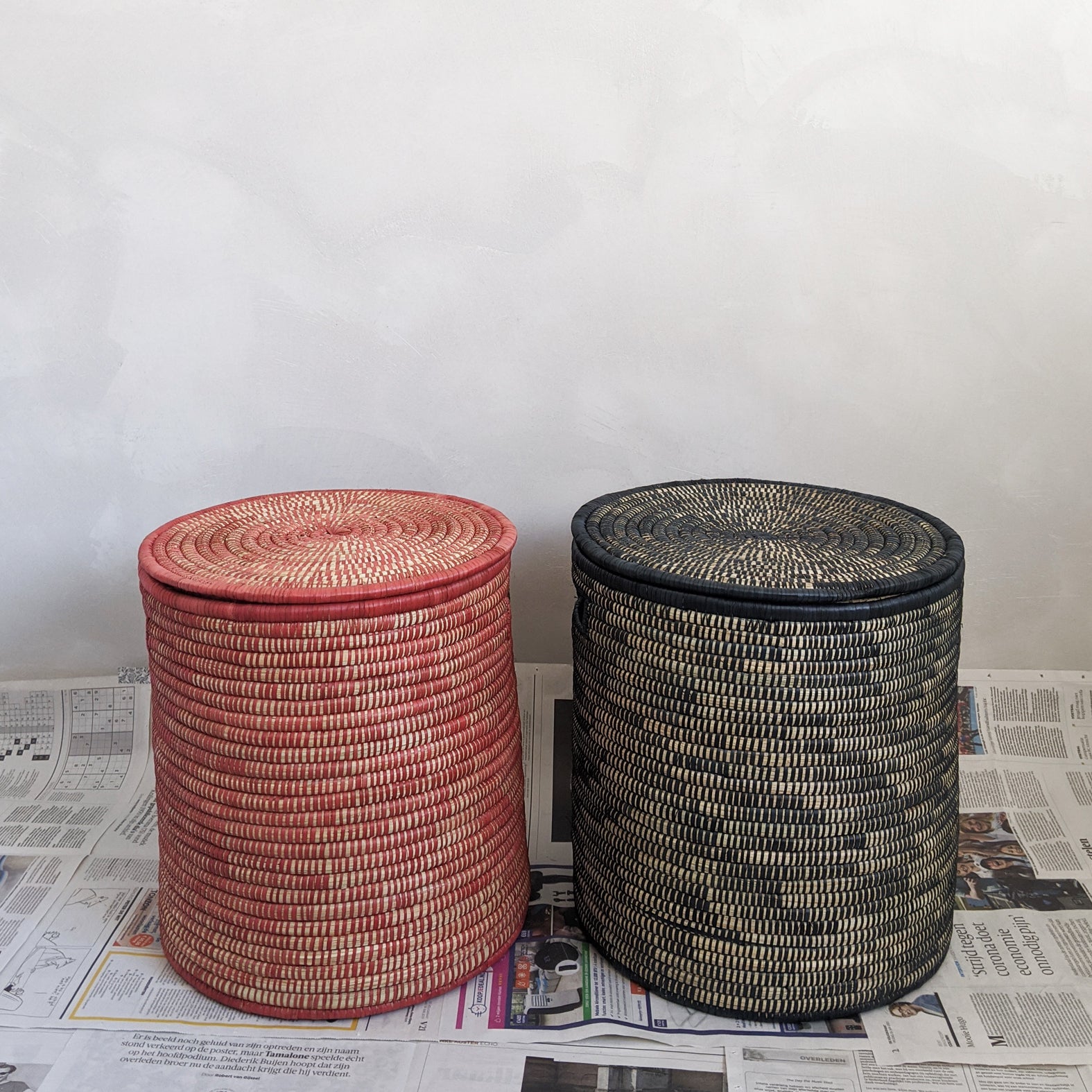 Mix & Match Baskets - Monochrome Terracotta