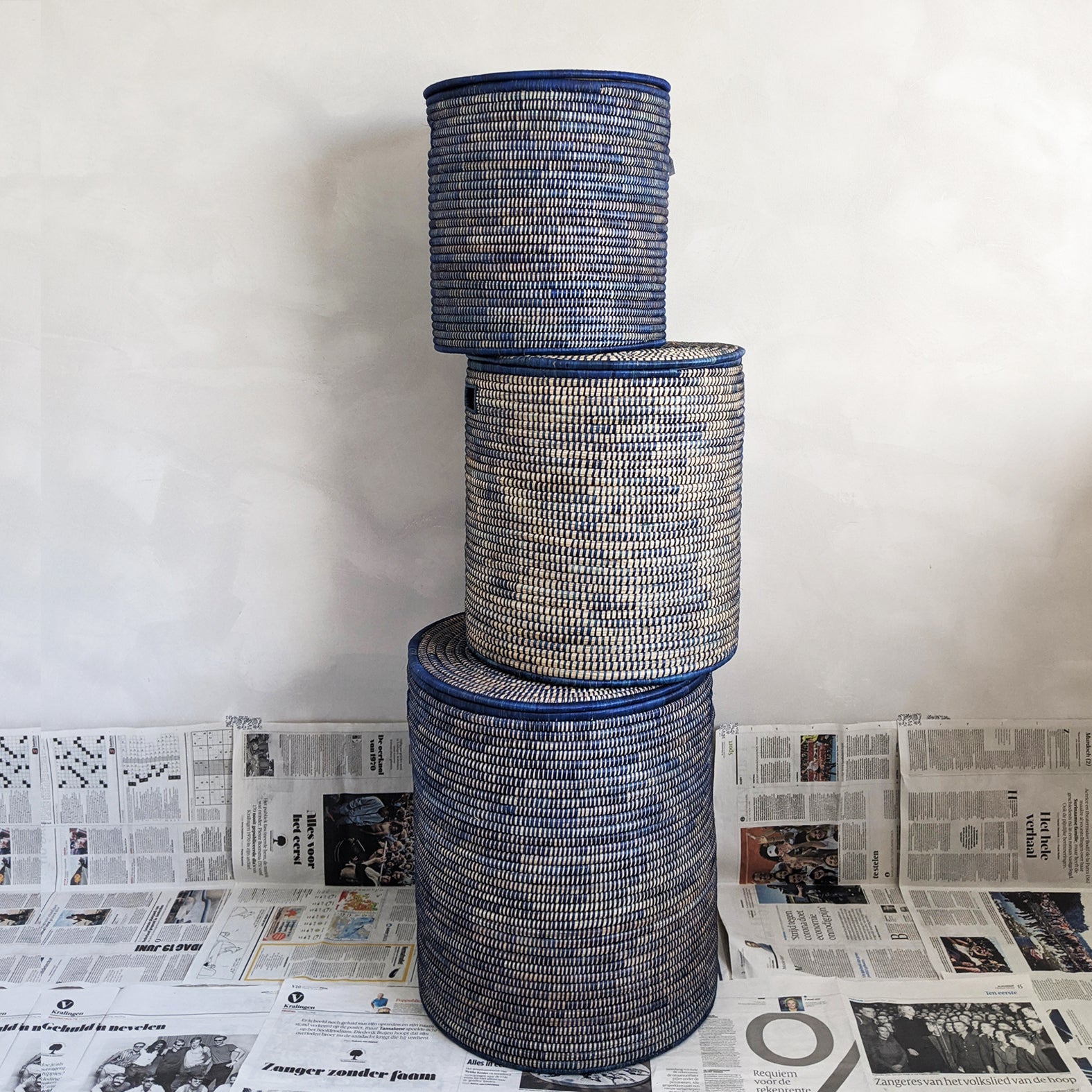 Mix & Match Baskets - Monochrome Blue