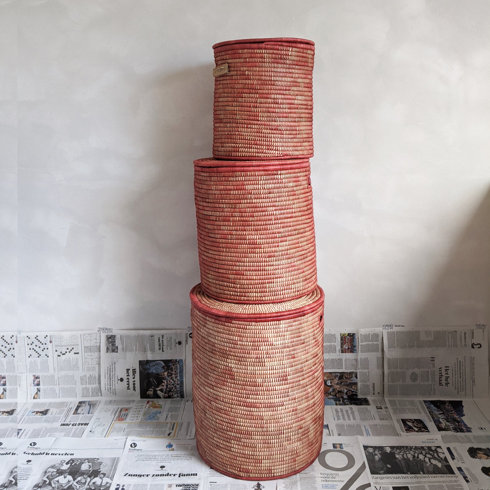 Mix & Match Baskets - Monochrome Terracotta