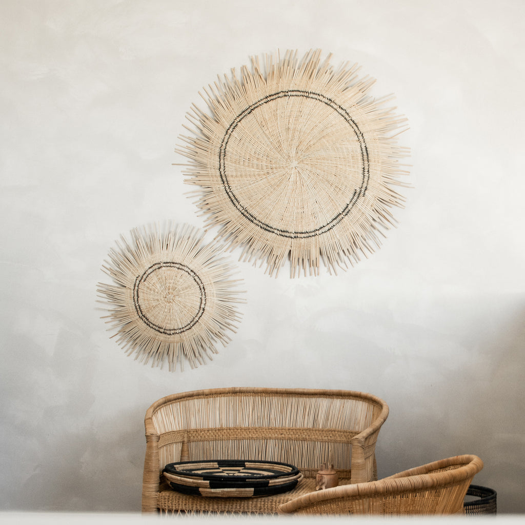 Sun Circle Wall Hanging Natural