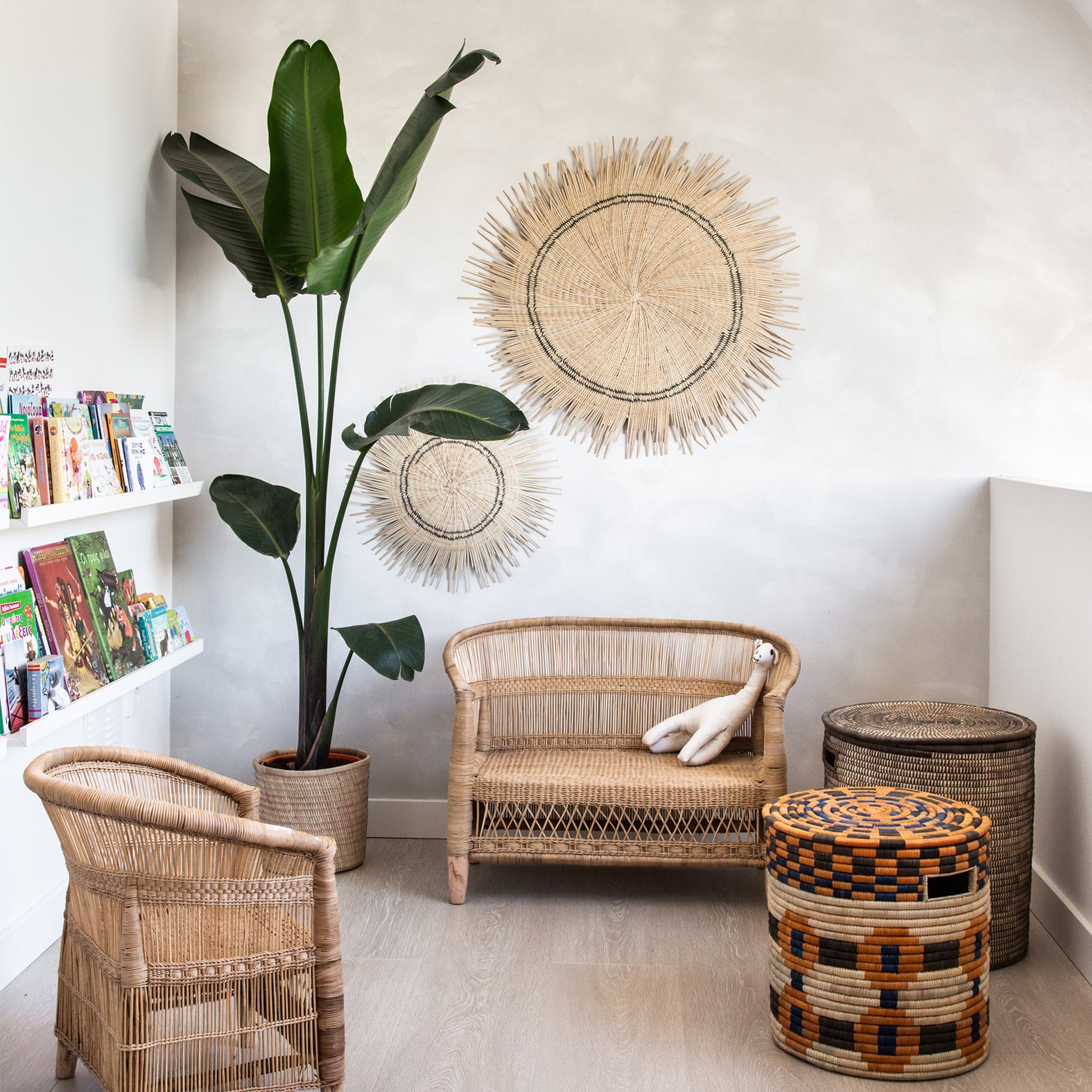 Malawi Kids Loveseat
