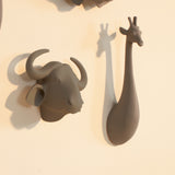Stone Animal Head Hooks
